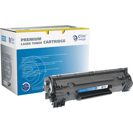 Elite Image Toner Cartridge - Alternative for Canon 137 - Black - Laser - 2400 Pages - Black - 1 Each