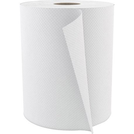Cascades PRO Select Roll Paper Towel - 1 Ply - 7.80" x 600 ft - White - Paper - 12 / Carton