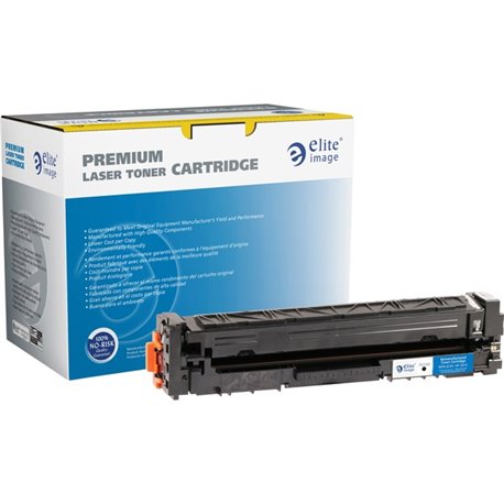 Elite Image Remanufactured High Yield Laser Toner Cartridge - Single Pack - Alternative for HP 201X (CF400X) - Black - 1 Each - 