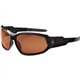 Skullerz Loki PZ Copper Safety Glasses - Black Frame/Copper Lens