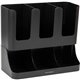 Mind Reader 6-compartment Condiment Organizer - 6 Compartment(s) - 15" Height x 11.5" Width6.5" Length - Black - Plastic - 1 Eac