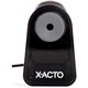 X-Acto Mighty Mite Electric Pencil Sharpener - AC Supply Powered - Black - 1 Each