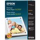 Epson Premium Glossy Photo Paper - Letter - 8 1/2" x 11" - Glossy - 25 / Pack - Bright White