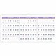 At-A-Glance 3-Month Horizontal Wall Calendar - Large Size - Monthly - 15 Month - December 2024 - February 2026 - 3 Month Single 