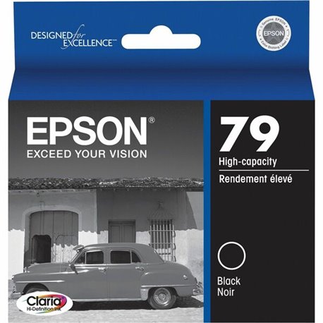 Epson 79 Original Ink Cartridge - Inkjet - Black - 1 Each