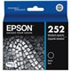 Epson DURABrite Ultra T252120 Original Standard Yield Inkjet Ink Cartridge - Black - 1 Each - 350 Pages