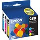 Epson DURABrite Ultra T288 Original Inkjet Ink Cartridge - Cyan, Magenta, Yellow - 3 / Pack - 165 Pages