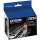 Epson DURABrite Ultra T702XL Original High Yield Inkjet Ink Cartridge - Black - 1 Each - Inkjet - High Yield - 1 Each