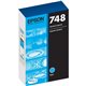 Epson DURABrite Pro 748 Original Standard Yield Inkjet Ink Cartridge - Cyan - 1 Each - 1500 Pages