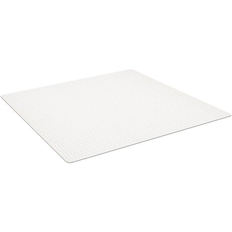 ES ROBBINS Everlife Chairmat - Chair, Home, Office, Medium Pile Carpet - 46" Width x 60" Depth - Rectangular - Vinyl - Clear - 1