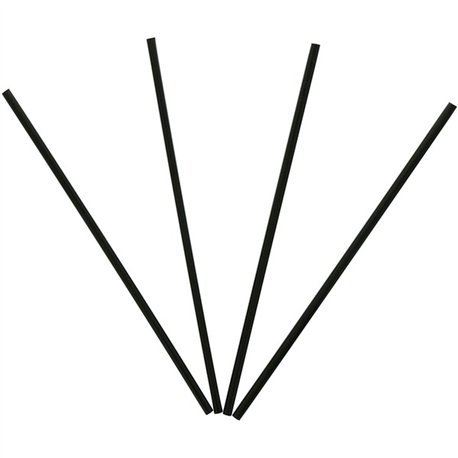 Banyan Cocktail Stirrers - 5" Length - Plastic - 10000 / Carton - Black