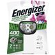 Energizer Vision Ultra HD Rechargeable Headlamp (Includes USB Charging Cable) - LED - 400 lm Lumen - Battery Rechargeable - Batt