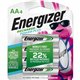 Energizer Recharge Power Plus Rechargeable AA Batteries, 4 Pack - For Multipurpose - Battery Rechargeable - AA - 1.2 V DC - 2300