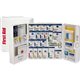 First Aid Only A+ Plastic SC First Aid Cabinet - 203 x Piece(s) For 50 x Individual(s) - Plastic Case - 1 Kit - White