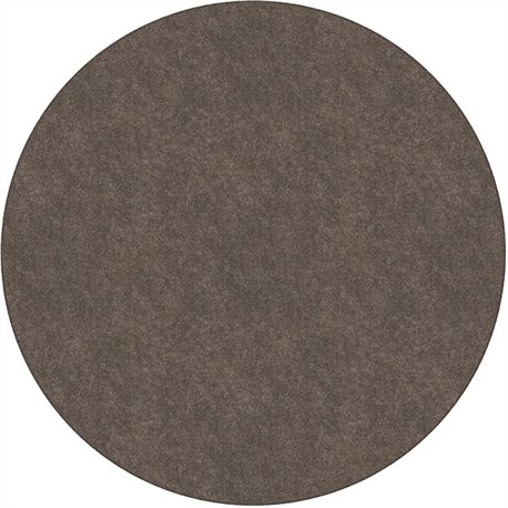 Flagship Carpets Amerisoft Solid Color Rug - 72" Diameter - Round - Wheat - Nylon, Polyester