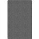 Flagship Carpets Amerisoft Solid Color Rug - 108" Length x 72" Width - Rectangle - Gray - Nylon, Polyester