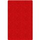 Flagship Carpets Amerisoft Solid Color Rug - 108" Length x 72" Width - Rectangle - Classic Red - Nylon, Polyester
