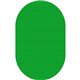 Flagship Carpets Ameristrong Solid Color Rug - Traditional - 91.20" Length x 12 ft Width - Oval - Lime Green - Fiber, Nylon