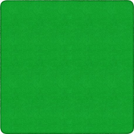 Flagship Carpets Ameristrong Solid Color Rug - Traditional - 12 ft Length x 12 ft Width - Square - Lime Green - Fiber, Nylon