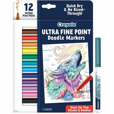 Crayola Doodle Markers - Multi - 1 Pack