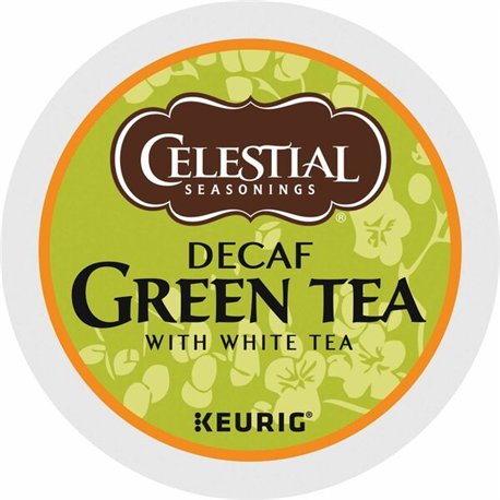 Celestial Seasonings Decaf Green Tea K-Cup - 24 / Box