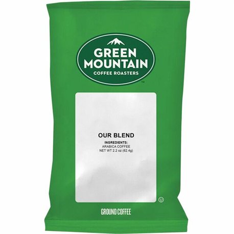 Starbucks Ground Our Blend Coffee - Light/Mild - 2.2 oz Per Packet - 100 Packet - 100 / Carton
