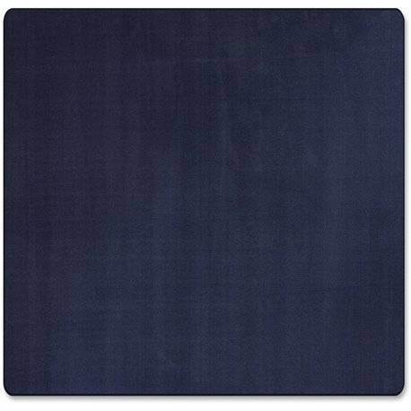 Flagship Carpets Classic Solid Color 12' Square Rug - Traditional - 12 ft Length x 12 ft Width - Square - Navy - Nylon