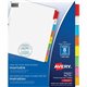 Avery Big Tab Insertable Extra-Wide Dividers - 8 x Divider(s) - 8 Tab(s) - 8 - 8 Tab(s)/Set - 9.3" Divider Width x 11.12" Divide