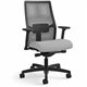 HON Ignition ReActiv Back Task Chair - Fabric Seat - Frost Fabric Seat - Black Mesh Back - Black Frame - 5-star Base - 1 Each
