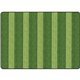 Flagship Carpets Basketweave Stripes Classroom Rug - Floor Rug - 72" Length x 100.80" Width - Rectangle - Green - Nylon