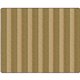 Flagship Carpets Basketweave Stripes Classroom Rug - Floor Rug - 10.60 ft Length x 13.20 ft Width - Rectangle - Natural - Nylon