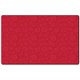 Flagship Carpets Solid Color Swirl Rug - 99.96" Length x 72" Width - Cherry