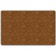 Flagship Carpets Solid Color Swirl Rug - 99.96" Length x 72" Width - Chocolate