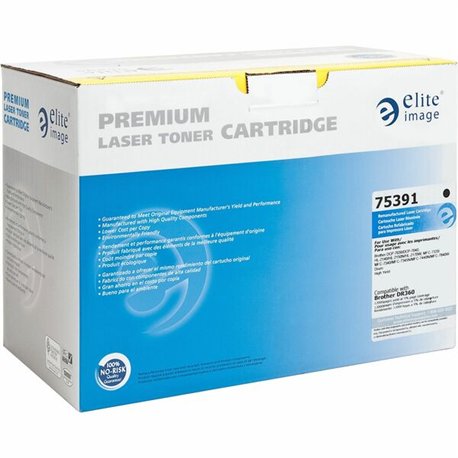 Elite Image Remanufactured Imaging Drum Alternative For Brother DR360 - Laser Print Technology - 12000 - 1 Each - Black