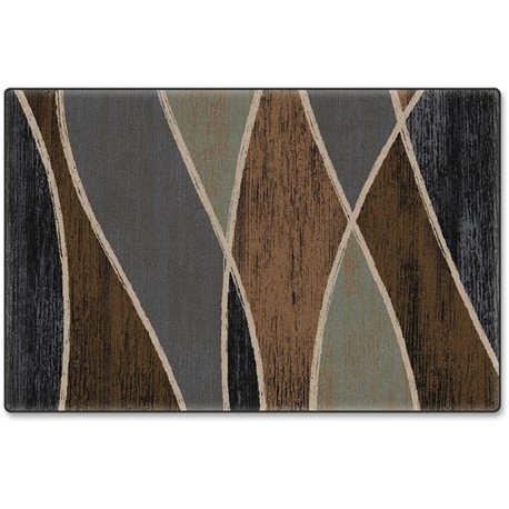 Flagship Carpets Blue Multi Waterford Design Rug - 72" Length x 48" Width - Blue Multi - Fiber, Nylon