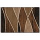 Flagship Carpets Chocolate Waterford Design Rug - 72" Length x 48" Width - Chocolate - Fiber, Nylon