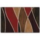 Flagship Carpets Red Waterford Design Rug - 72" Length x 48" Width - Red - Fiber, Nylon