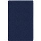 Flagship Carpets Amerisoft Solid Color Rug - 48" Length x 72" Width - Rectangle - Navy - Polyester, Nylon