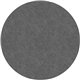 Flagship Carpets Amerisoft Solid Color Rug - 72" Diameter - Round - Gray - Nylon, Polyester