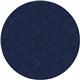 Flagship Carpets Amerisoft Solid Color Rug - 72" Diameter - Round - Navy Blue - Nylon, Polyester