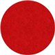 Flagship Carpets Amerisoft Solid Color Rug - 72" Diameter - Round - Classic Red - Nylon, Polyester