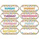 Ashley Magnetic Confetti Days Timesavers - 8 - Die-cut, Write on/Wipe off - 1 Each - Multicolor