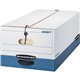 Bankers Box Liberty File Storage Boxes - 24" Legal - Internal Dimensions: 15" Width x 24" Depth x 10" Height - External Dimensio