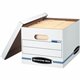 Bankers Box Easylift File Storage Box - Internal Dimensions: 12" Width x 12" Depth x 10" Height - External Dimensions: 12.8" Wid