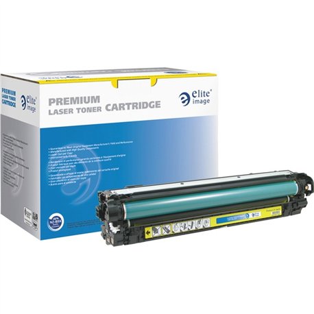 Elite Image Remanufactured Laser Toner Cartridge - Alternative for HP 650A (CE272A) - Yellow - 1 Each - 15000 Pages