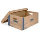 Bankers Box SmoothMove Moving Boxes - Internal Dimensions: 15" Width x 24" Depth x 10" Height - External Dimensions: 15.9" Width