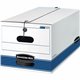 Bankers Box STOR/FILE File Storage Box - Internal Dimensions: 12" Width x 24" Depth x 10" Height - External Dimensions: 12.3" Wi