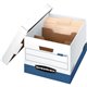 Bankers Box R-Kive DividerBox File Storage Box - Internal Dimensions: 12" Width x 15" Depth x 10" Height - External Dimensions: 