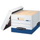 R-Kive Letter/Legal File Storage Box - Internal Dimensions: 12" Width x 15" Depth x 10" Height - External Dimensions: 12.8" Widt