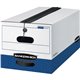 Bankers Box Liberty Plus Heavy-duty Letter File Box - Internal Dimensions: 12" Width x 24" Depth x 10" Height - External Dimensi